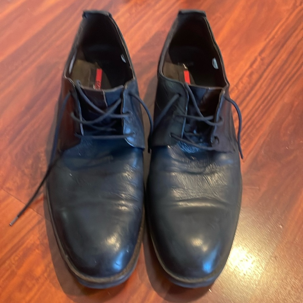 Malvin by Lloyd Germany Black Tie Leather Dress Shoes